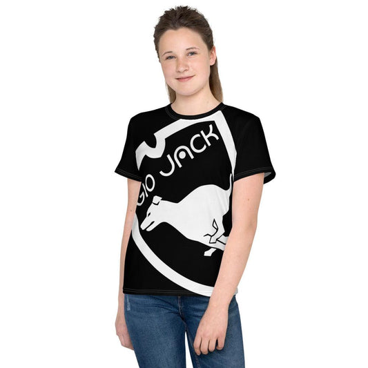 Youth crew neck t-shirt Logo 1 W F GIO JACK