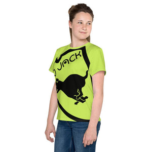 Youth crew neck t-shirt Logo 1 Mindaro B F GIO JACK