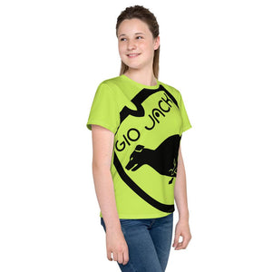 Youth crew neck t-shirt Logo 1 Mindaro B F GIO JACK