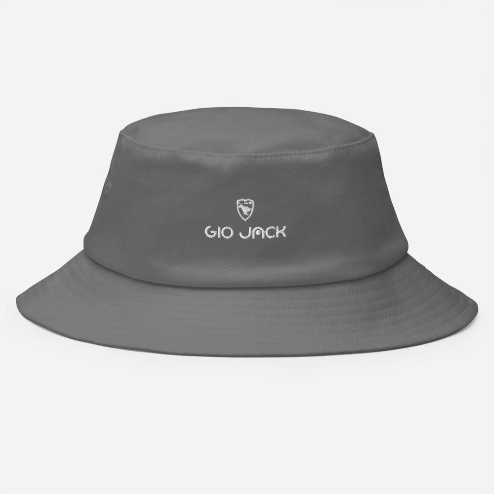 Old School Bucket Hat Logs 1 W GIO JACK