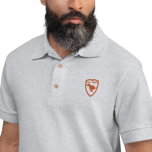 Polo Gio Jack Classic Embroidered Orange GIO JACK