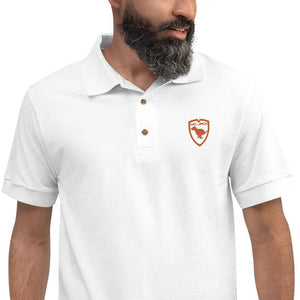 Polo Gio Jack Classic Embroidered Orange GIO JACK