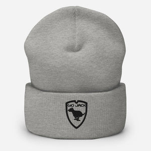 Cuffed Beanie Logo 1 B F GIO JACK