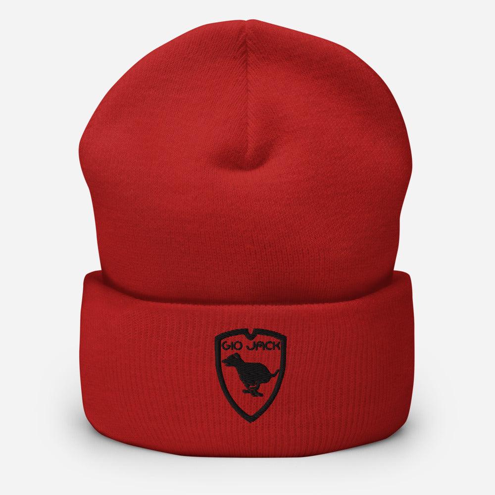 Cuffed Beanie Logo 1 B F GIO JACK
