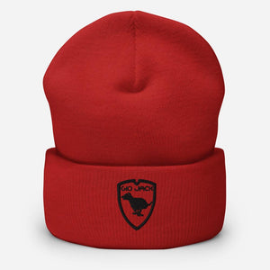 Cuffed Beanie Logo 1 B F GIO JACK