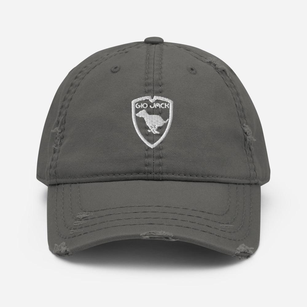 Distressed Dad Hat Logo 1 W GIO JACK