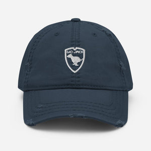 Distressed Dad Hat Logo 1 W GIO JACK