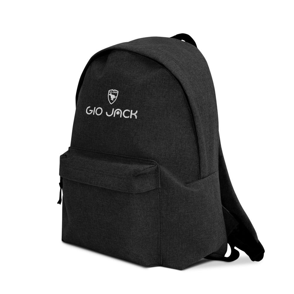 Embroidered Backpack Logs 1 W GIO JACK