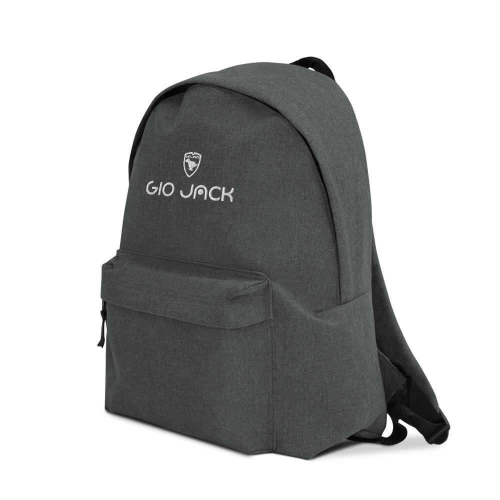 Embroidered Backpack Logs 1 W GIO JACK