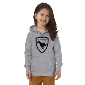 Kids eco hoodie Logo 1 B F GIO JACK