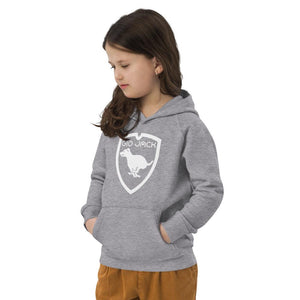Kids eco hoodie logo 1 W F GIO JACK