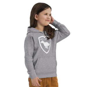 Kids eco hoodie logo 1 W F GIO JACK