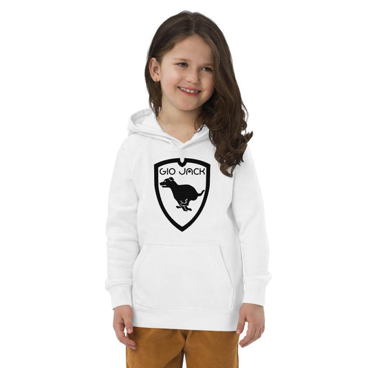 Kids eco hoodie Logo 1 B F GIO JACK