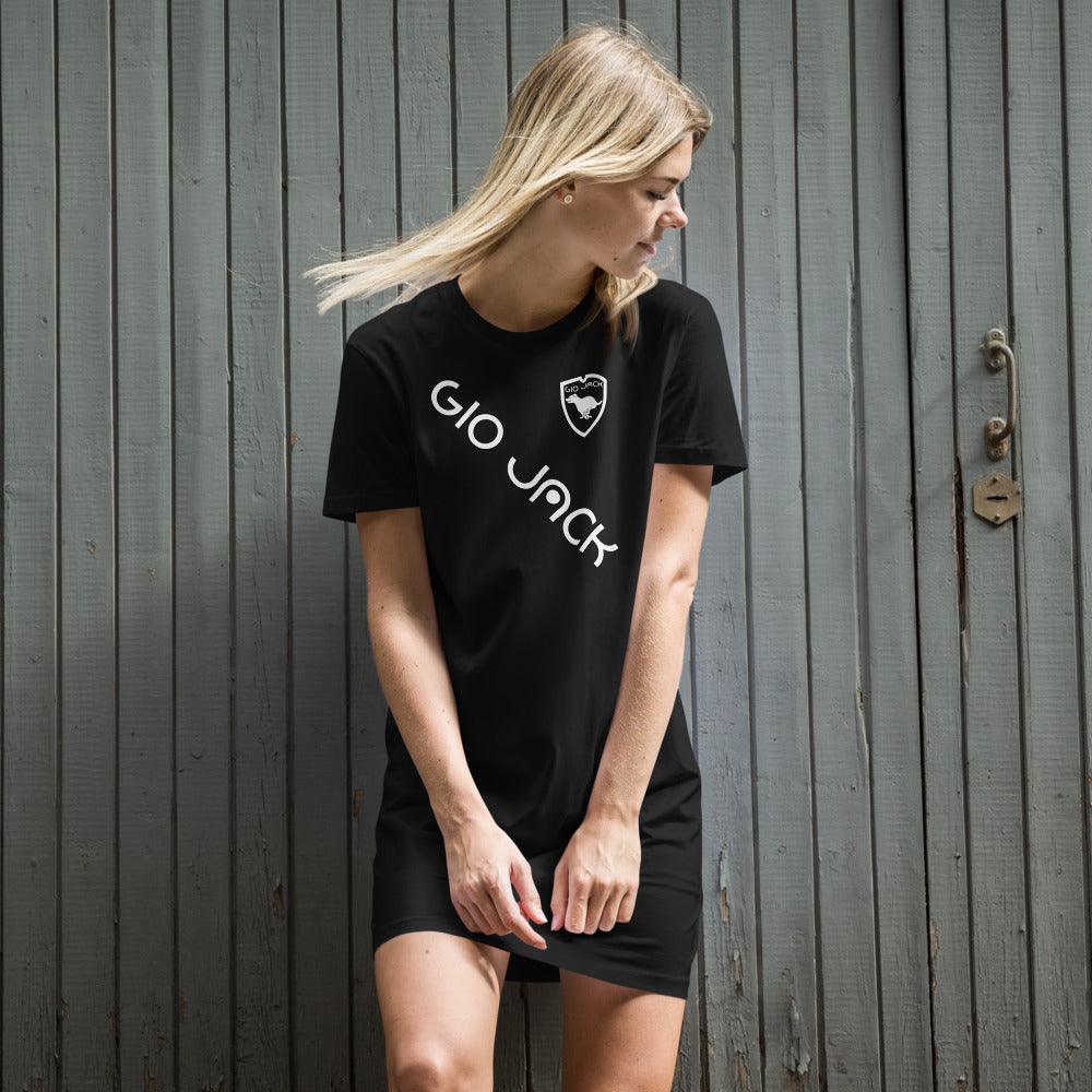 Cotton T-Shirt Dress Logs 3 W F GIO JACK