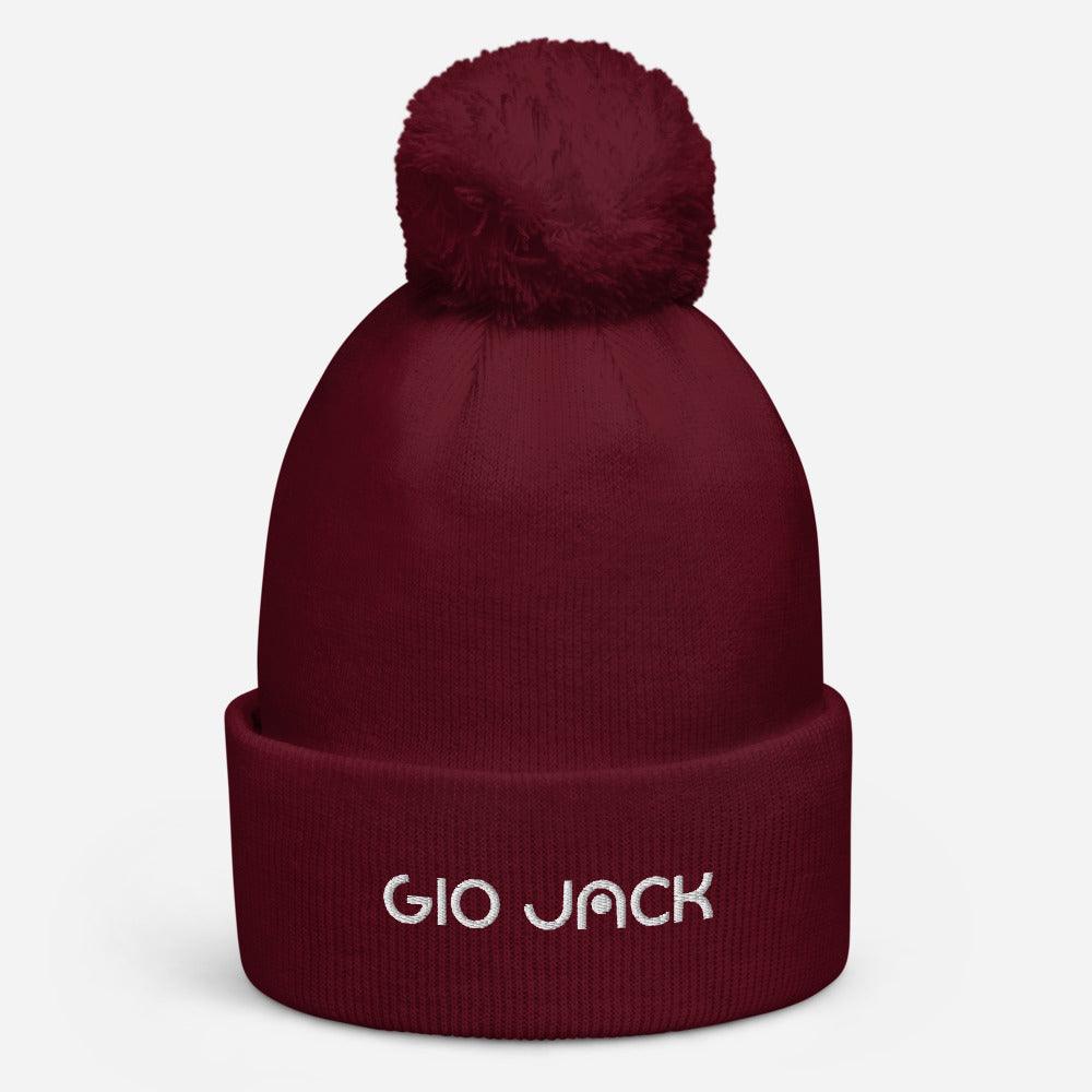 Pom Pom Beanie Logs W GIO JACK