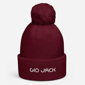 Pom Pom Beanie Logs W GIO JACK
