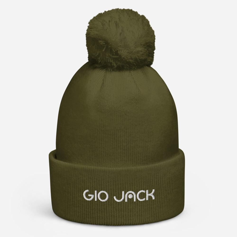 Pom Pom Beanie Logs W GIO JACK