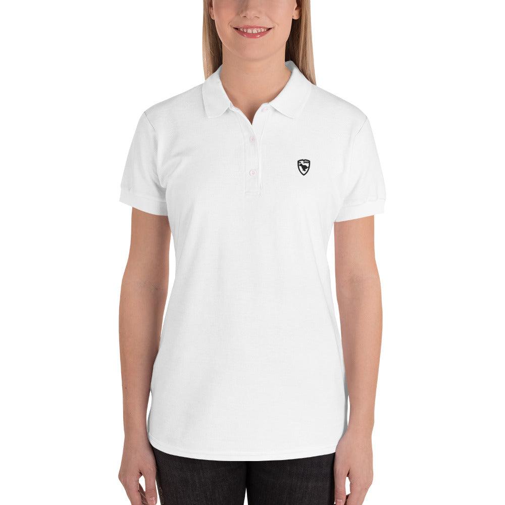 Women's Polo Classic Shirt Logo 1 B F GIO JACK