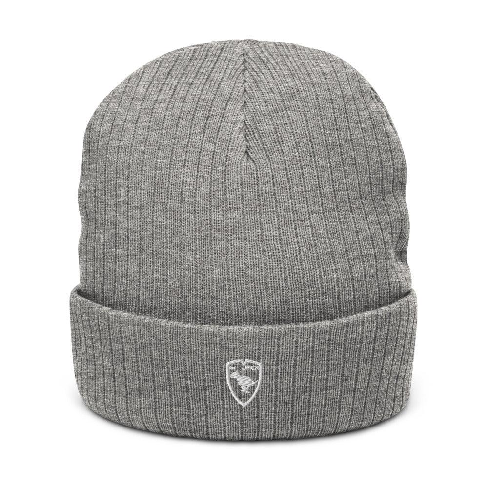 Eco Cuffed Beanie Logo 1 W GIO JACK