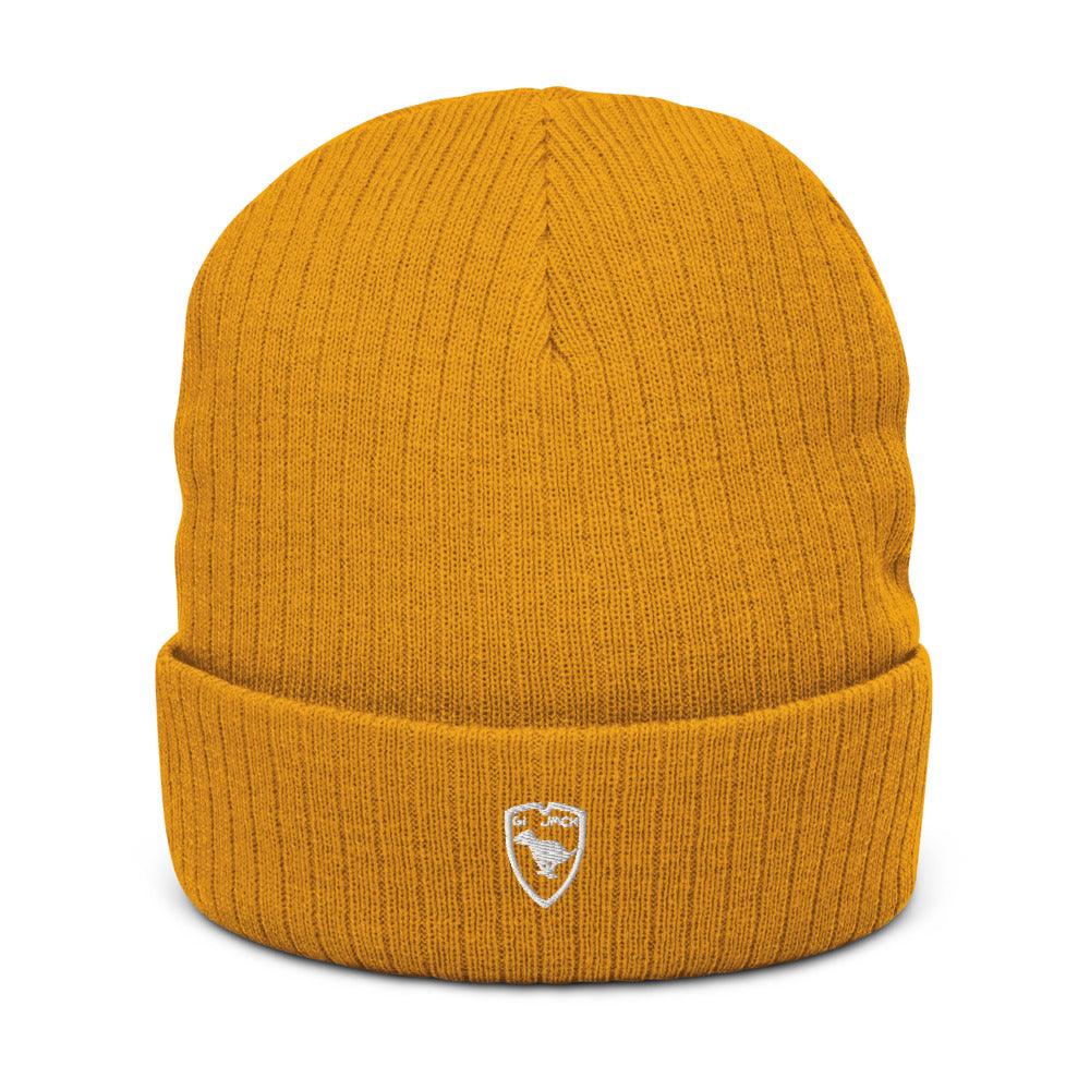 Eco Cuffed Beanie Logo 1 W GIO JACK