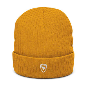 Eco Cuffed Beanie Logo 1 W GIO JACK