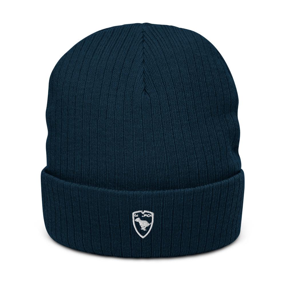 Eco Cuffed Beanie Logo 1 W GIO JACK