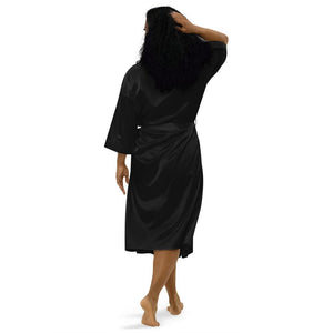 Satin robe Wom Logo 1 W F GIO JACK