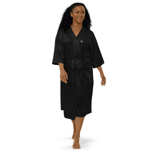 Satin robe Wom Logo 1 W F GIO JACK