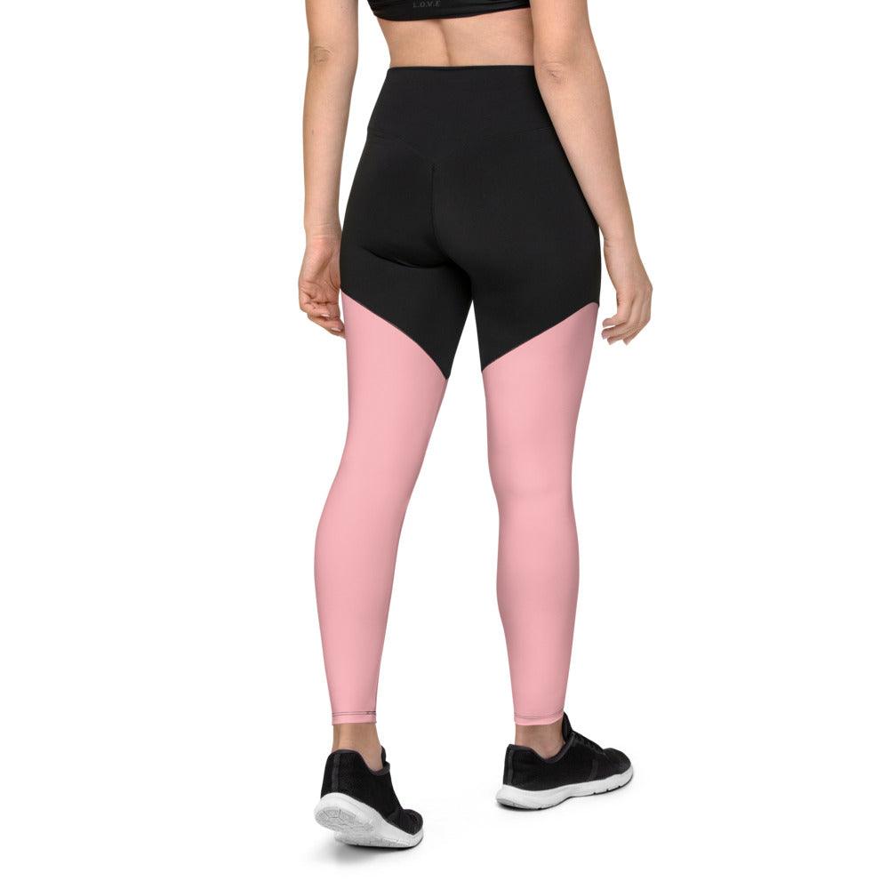 Sports Leggings Logs Pink B FR GIO JACK