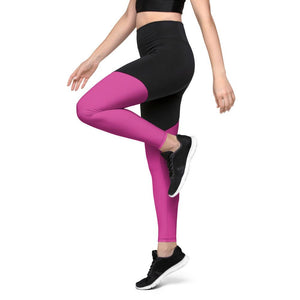 Sports Leggings Logs Deep Cherry B FR GIO JACK