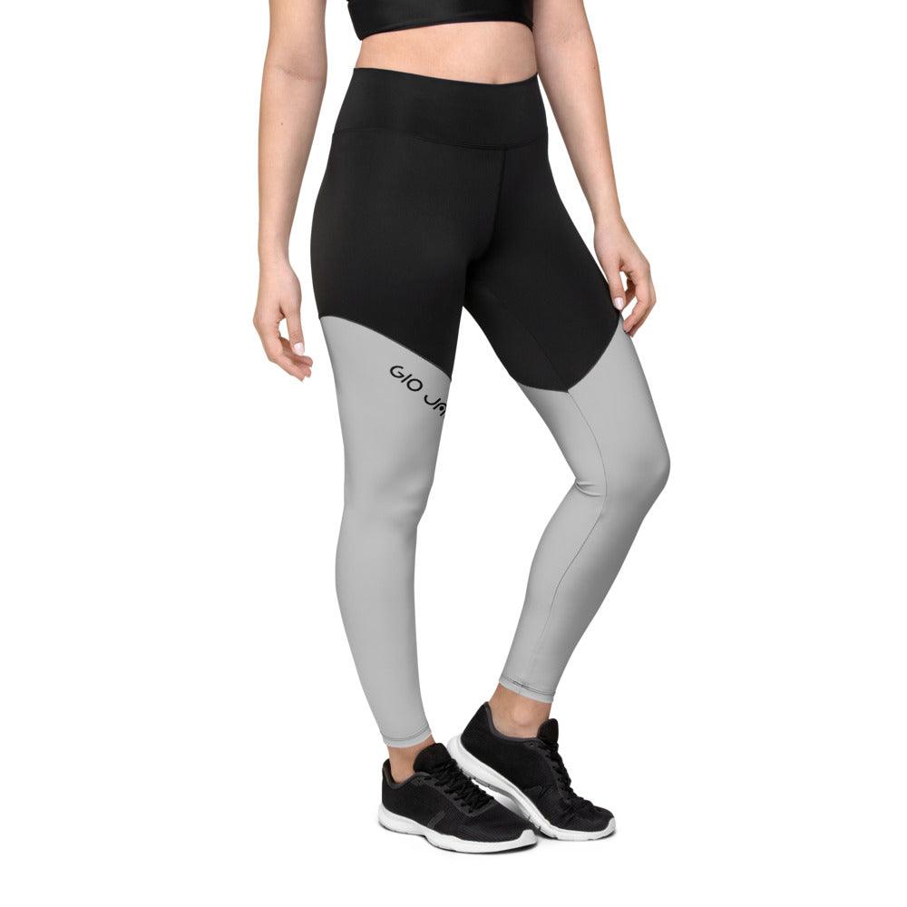 Sports Leggings Logs Silver B FR GIO JACK