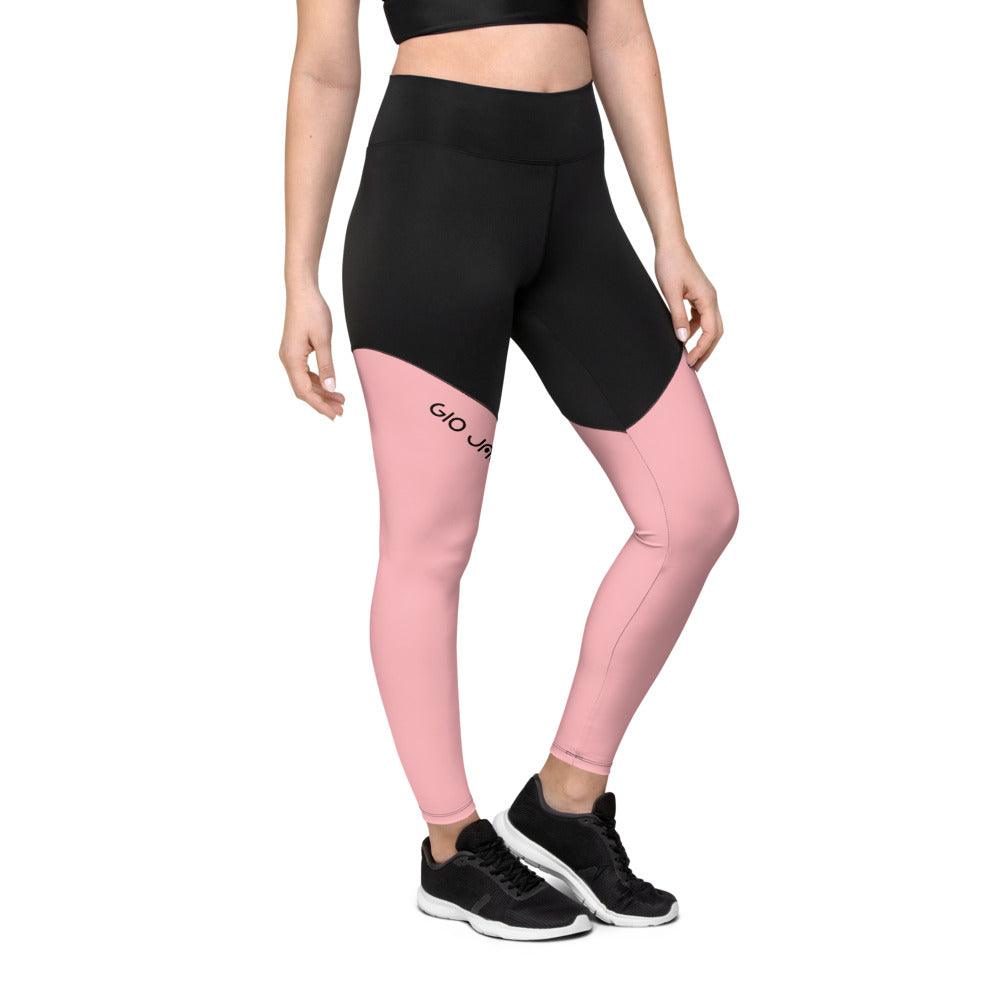 Sports Leggings Logs Pink B FR GIO JACK