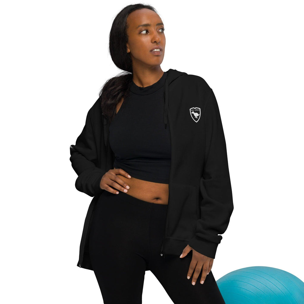 Unisex zip hoodie Wom Logo 1 F GIO JACK