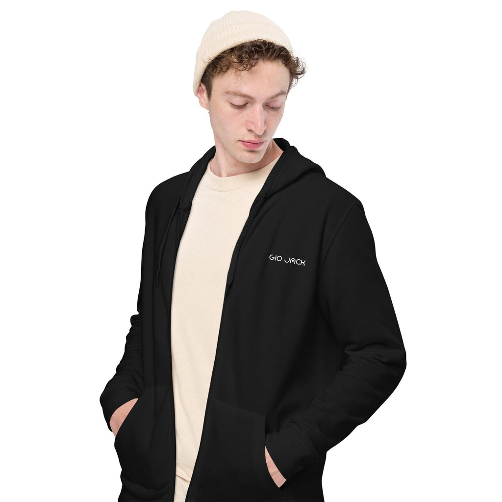 Zip Hoodie Man Logs W F GIO JACK