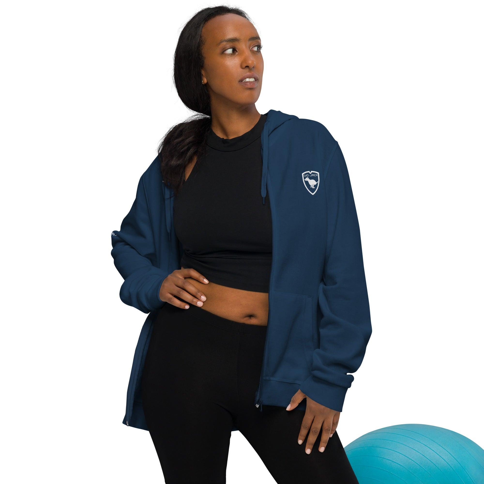 Unisex zip hoodie Wom Logo 1 F GIO JACK