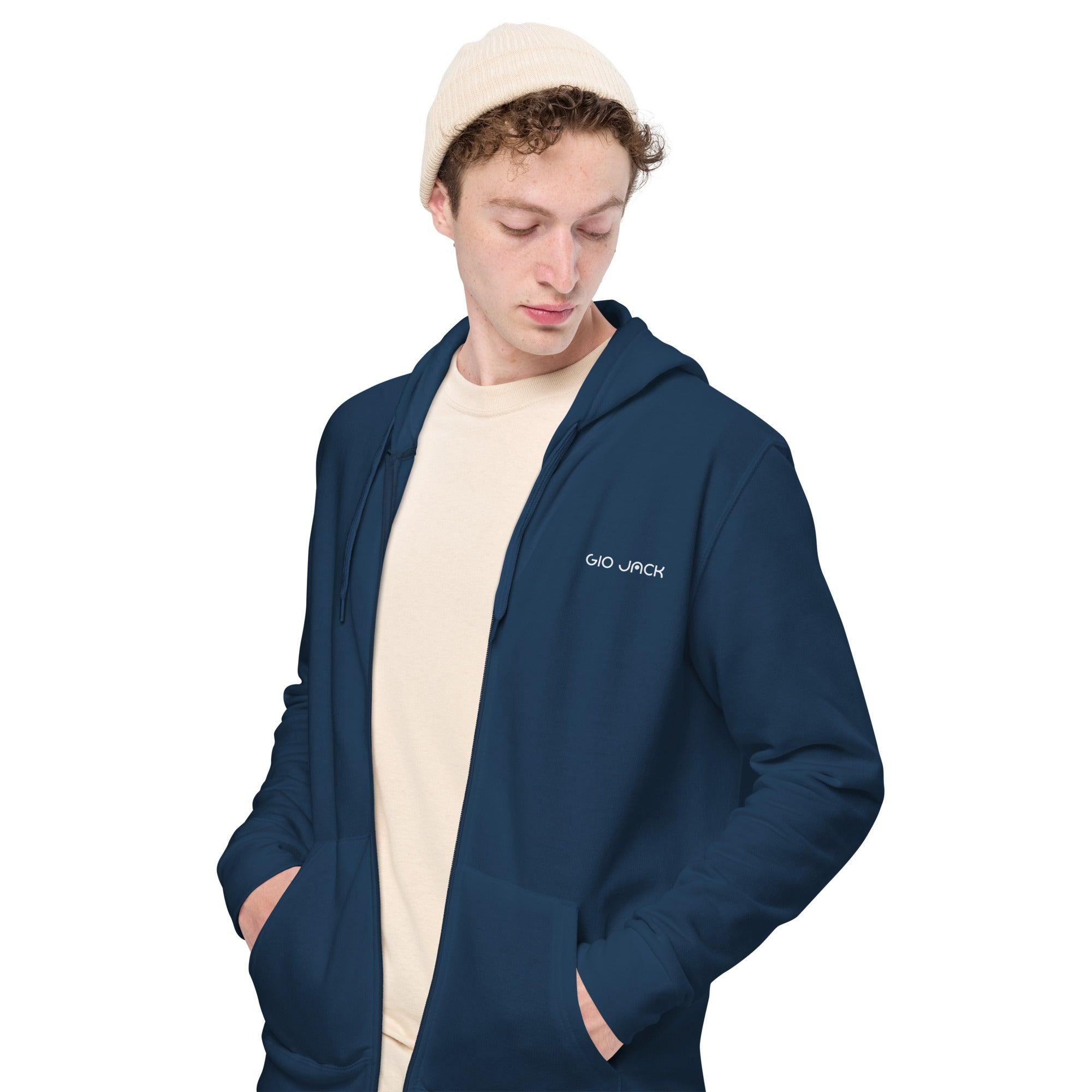 Zip Hoodie Man Logs W F GIO JACK