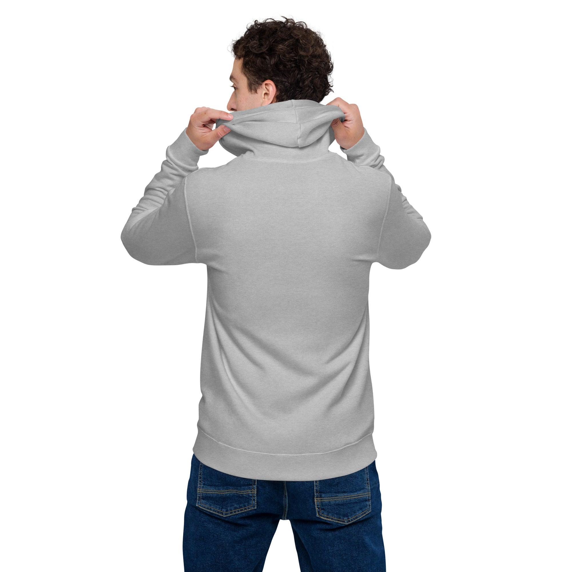 Zip Hoodie Man Logo 1 B GIO JACK