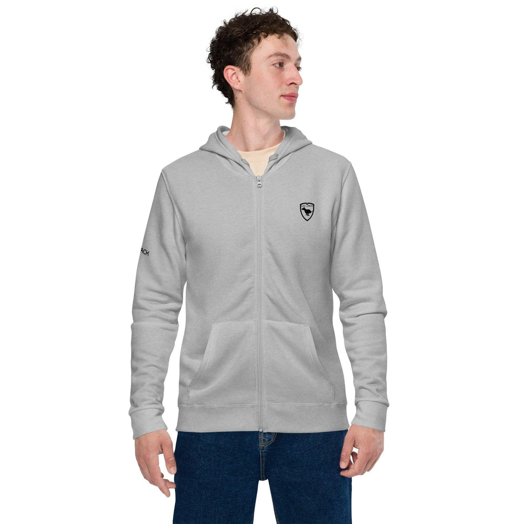 Zip Hoodie Man Logo 1 B GIO JACK