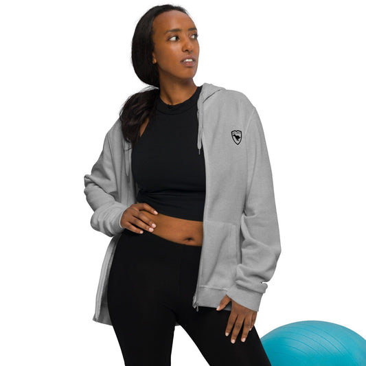 Unisex zip hoodie Wom Logo 1  W GIO JACK