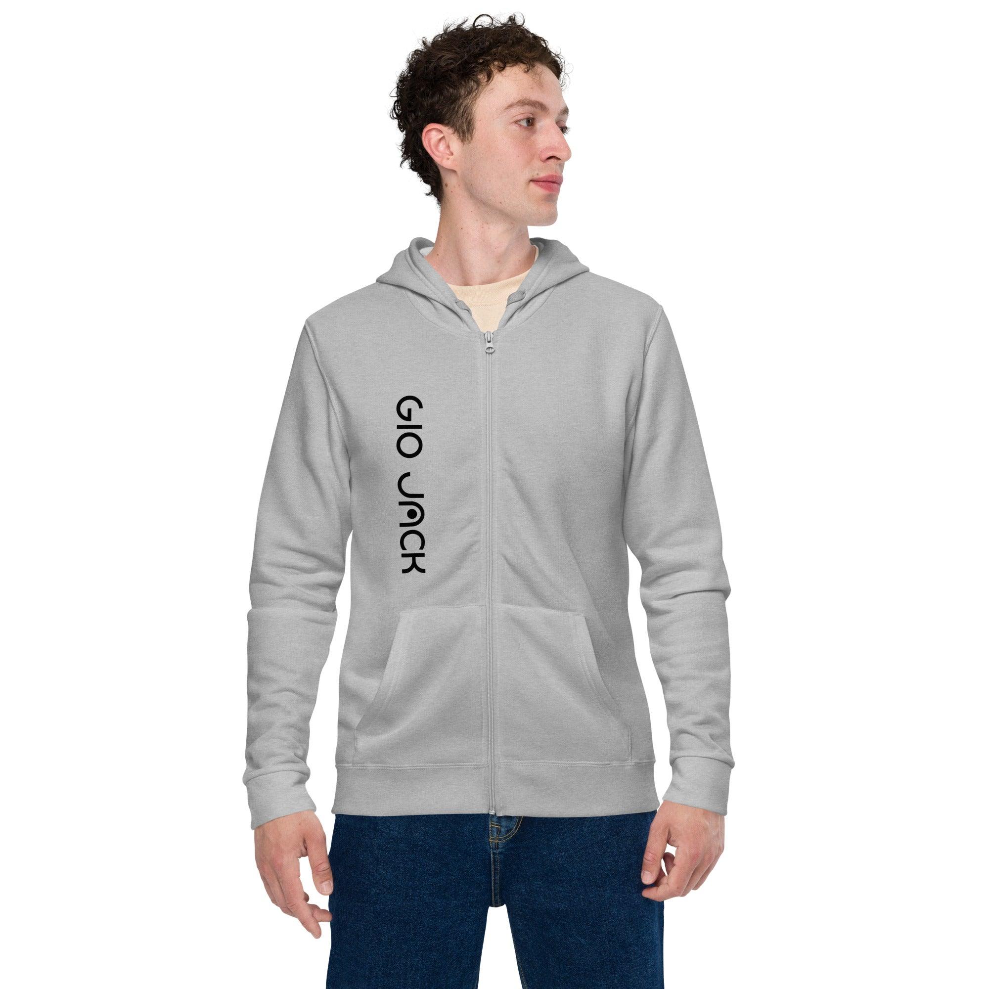Zip Hoodie Man Logs 1 V B F GIO JACK