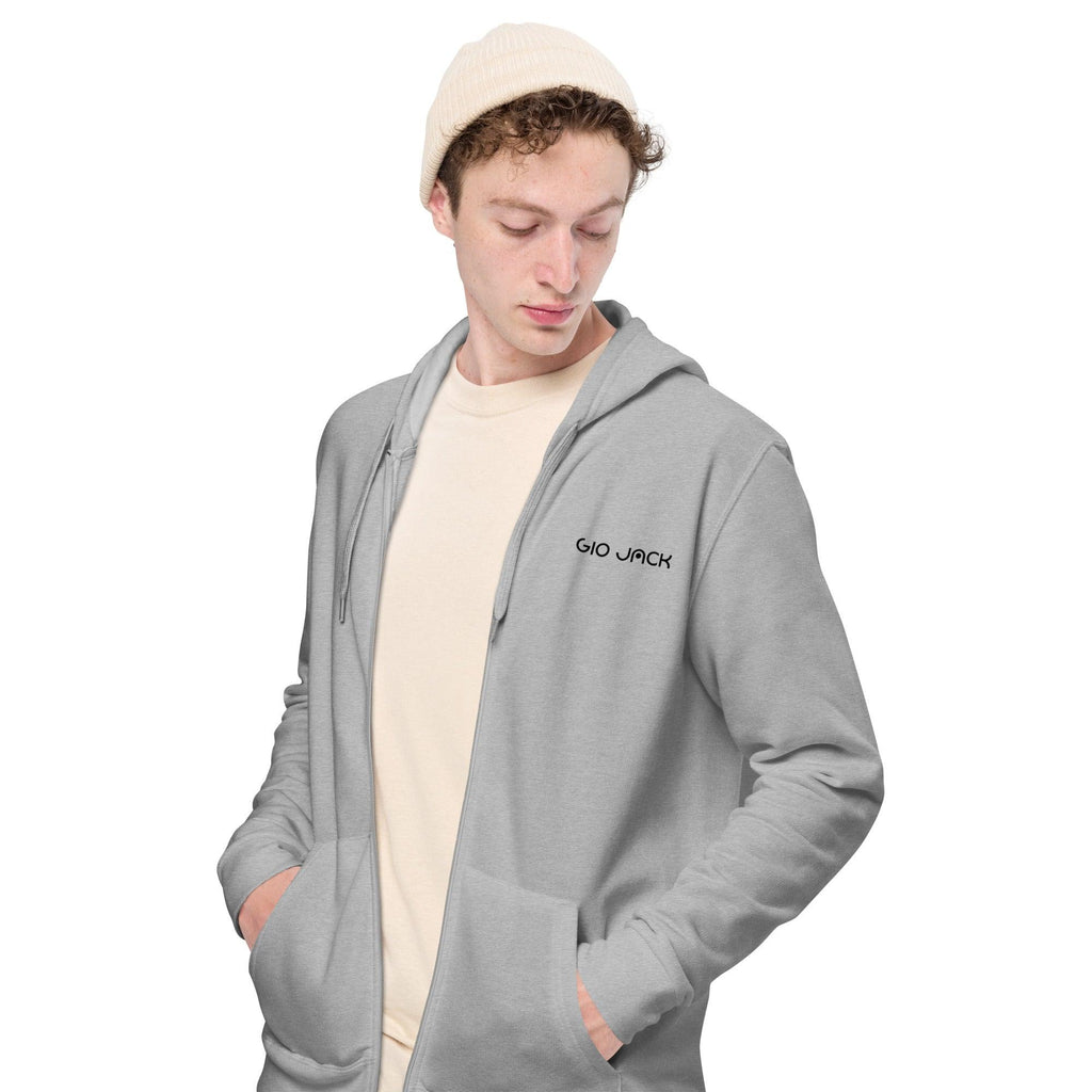 Zip Hoodie Man Logs B F GIO JACK