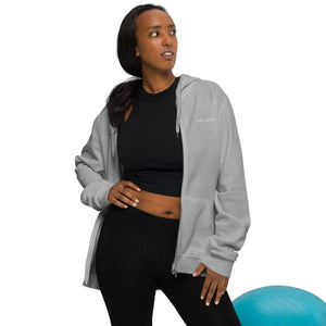 Unisex zip hoodie Wom Logs W F GIO JACK