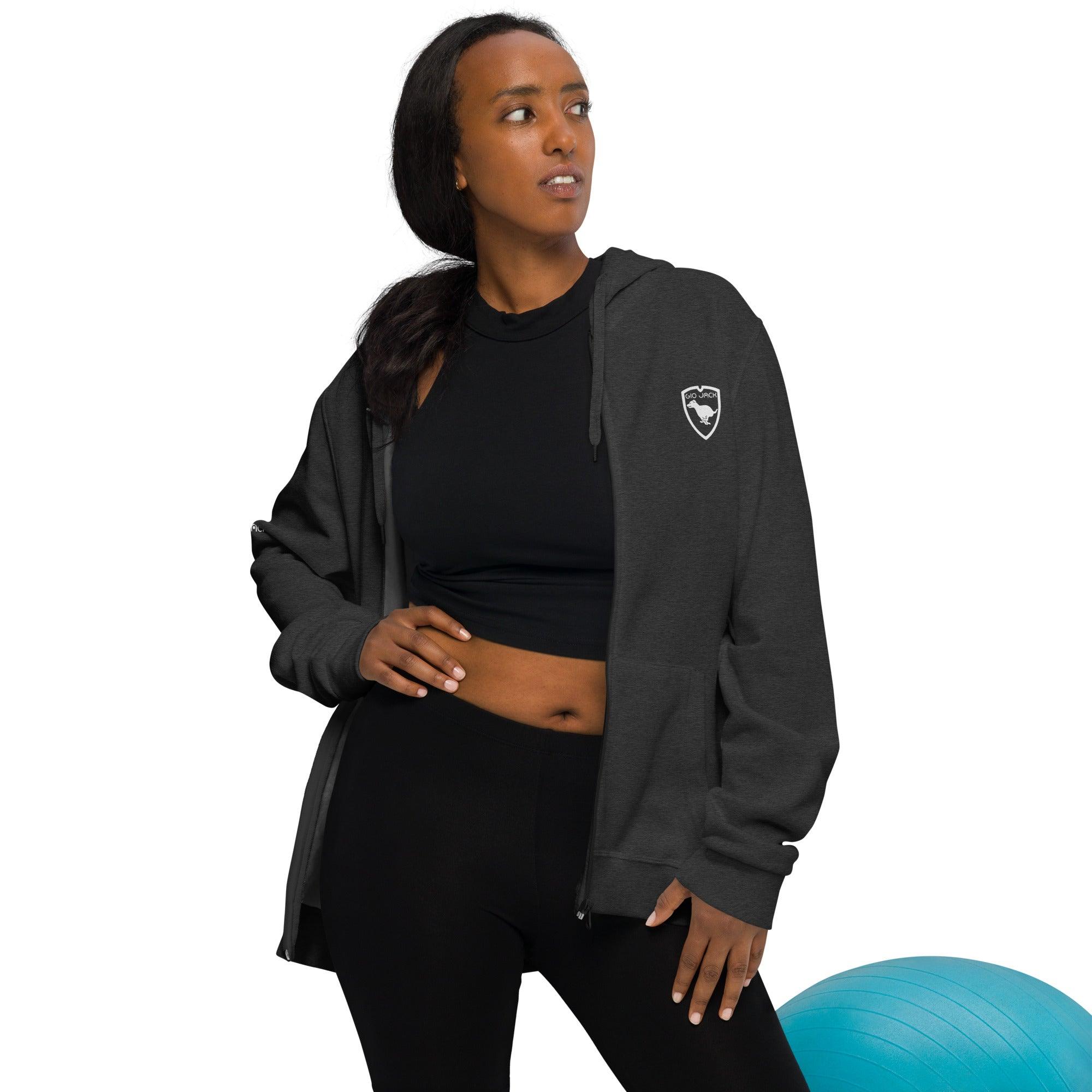 Unisex zip hoodie Wom Logo 1 F GIO JACK