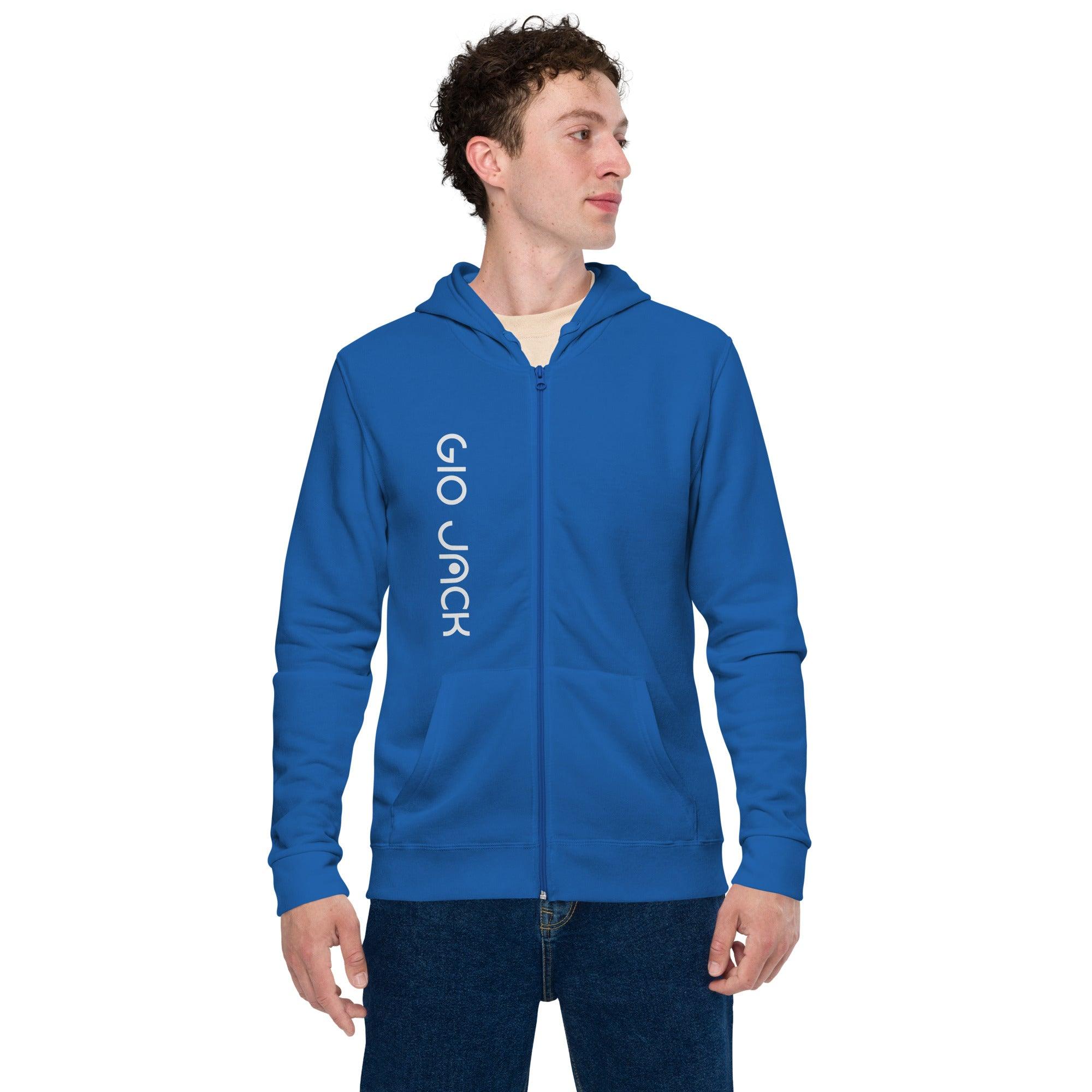 Zip Hoodie Man Logs 1 V W F GIO JACK