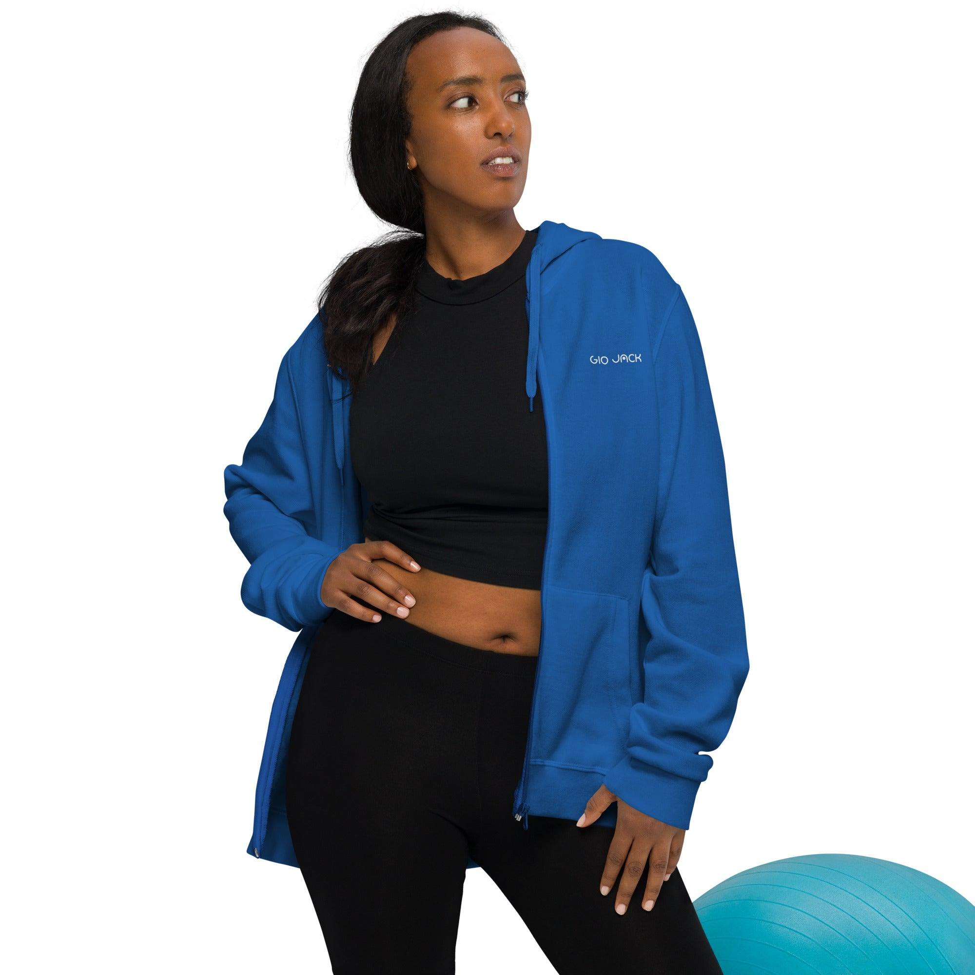 Unisex zip hoodie Wom Logs W F GIO JACK