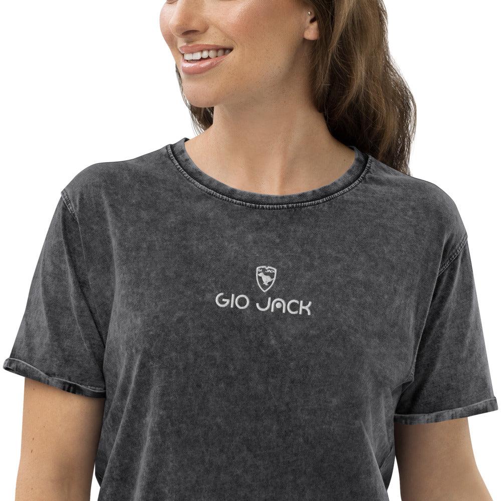 Denim T-Shirt Wom Logs 1 W F GIO JACK
