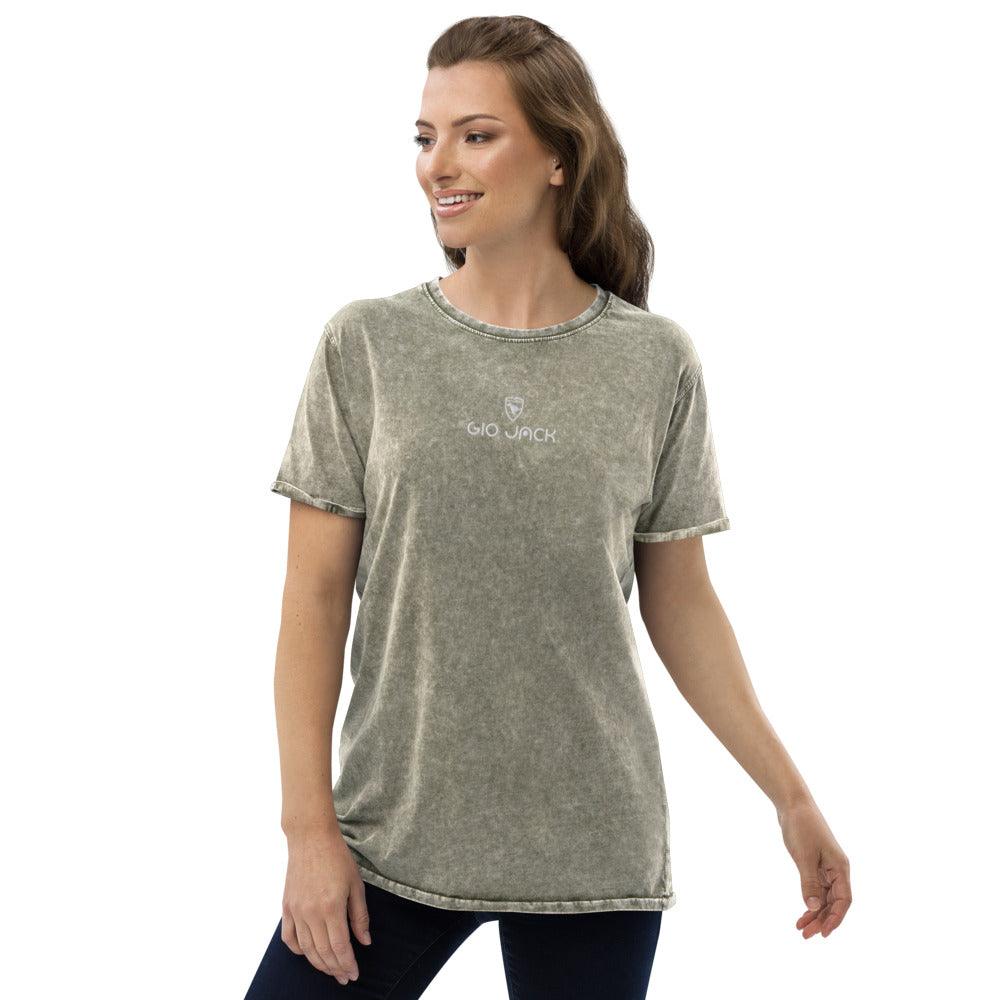 Denim T-Shirt Wom Logs 1 W F GIO JACK