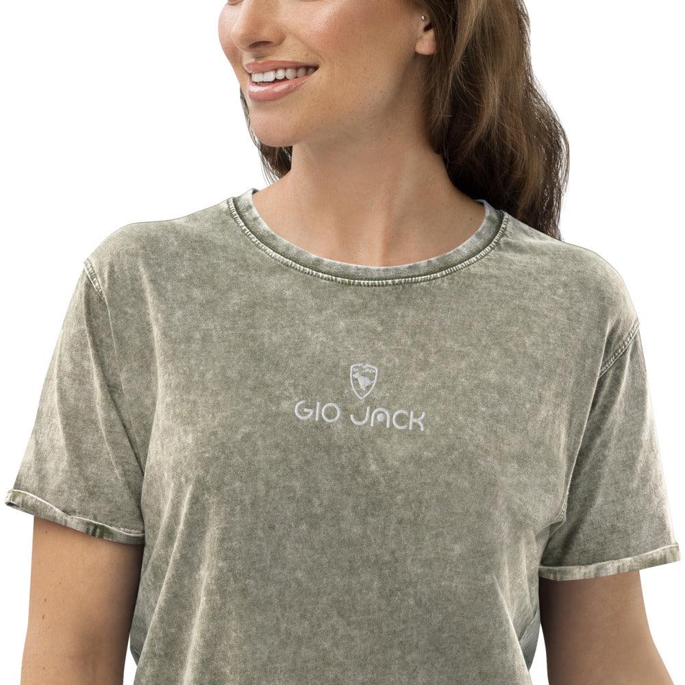 Denim T-Shirt Wom Logs 1 W F GIO JACK