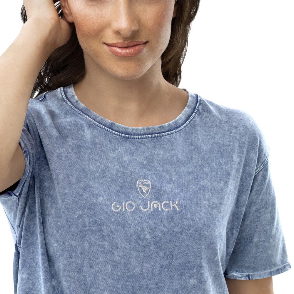 Denim T-Shirt Wom Logs 1 W F GIO JACK