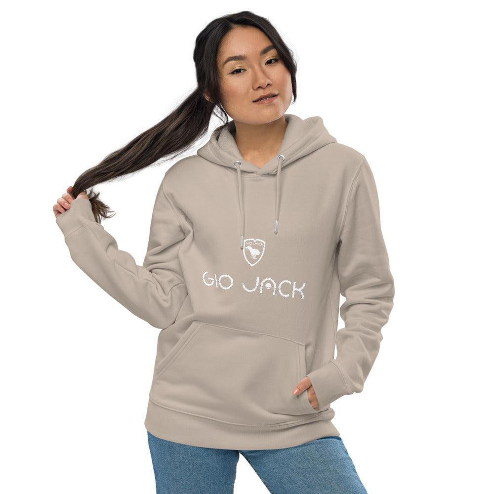 Unisex essential eco hoodie Wom Logs W F GIO JACK
